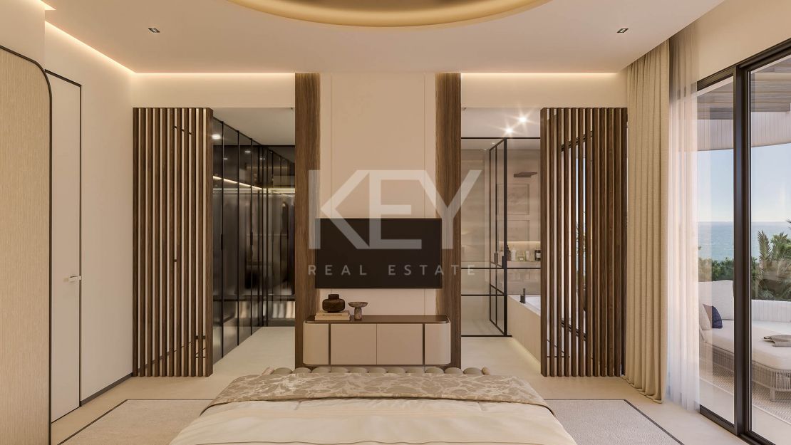 Luxurious penthouse located on the beachfront in Las Chapas, Marbella