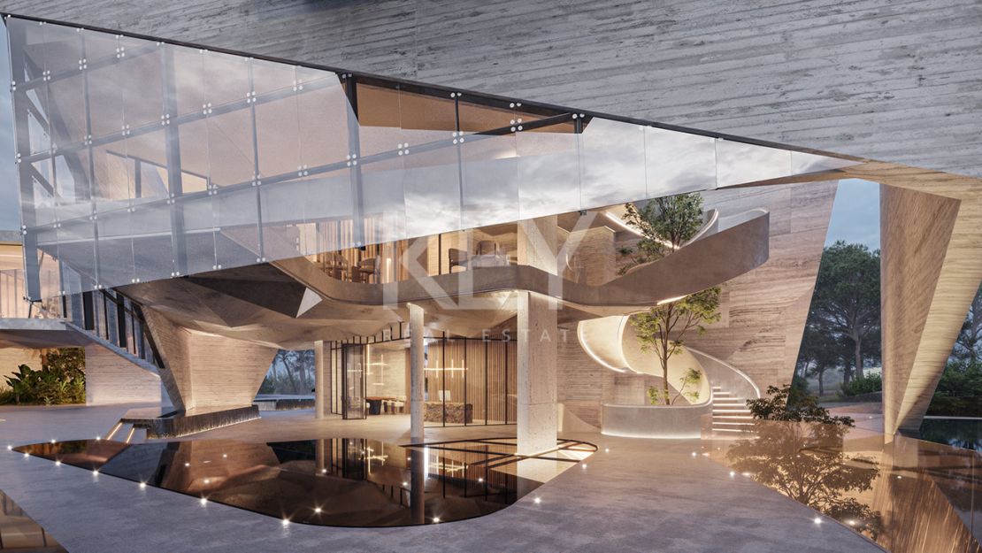 Luxurious penthouse located on the beachfront in Las Chapas, Marbella