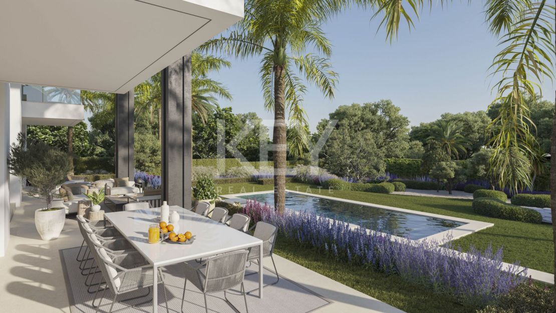 Modern style mansion project with acclaimed Marbella´s arquitects in Rocio de Nagueles, Marbella