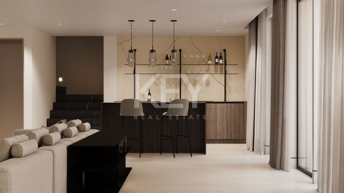 Modern style mansion project with acclaimed Marbella´s arquitects in Rocio de Nagueles, Marbella