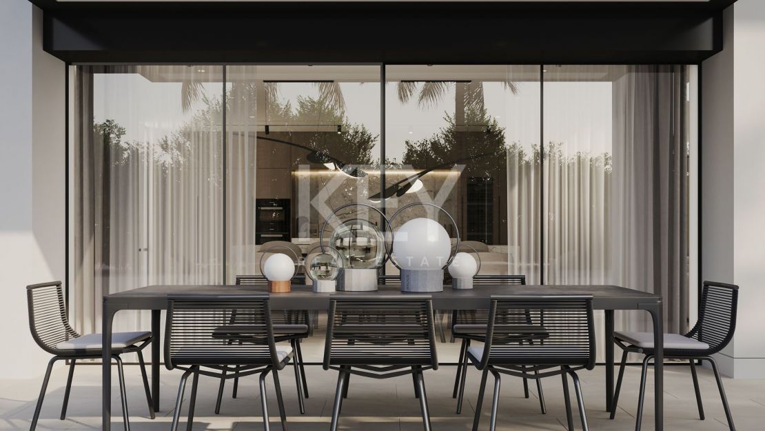 Modern style mansion project with acclaimed Marbella´s arquitects in Rocio de Nagueles, Marbella