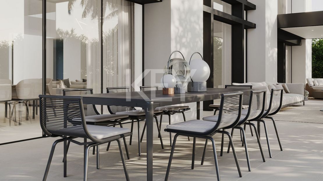 Modern style mansion project with acclaimed Marbella´s arquitects in Rocio de Nagueles, Marbella