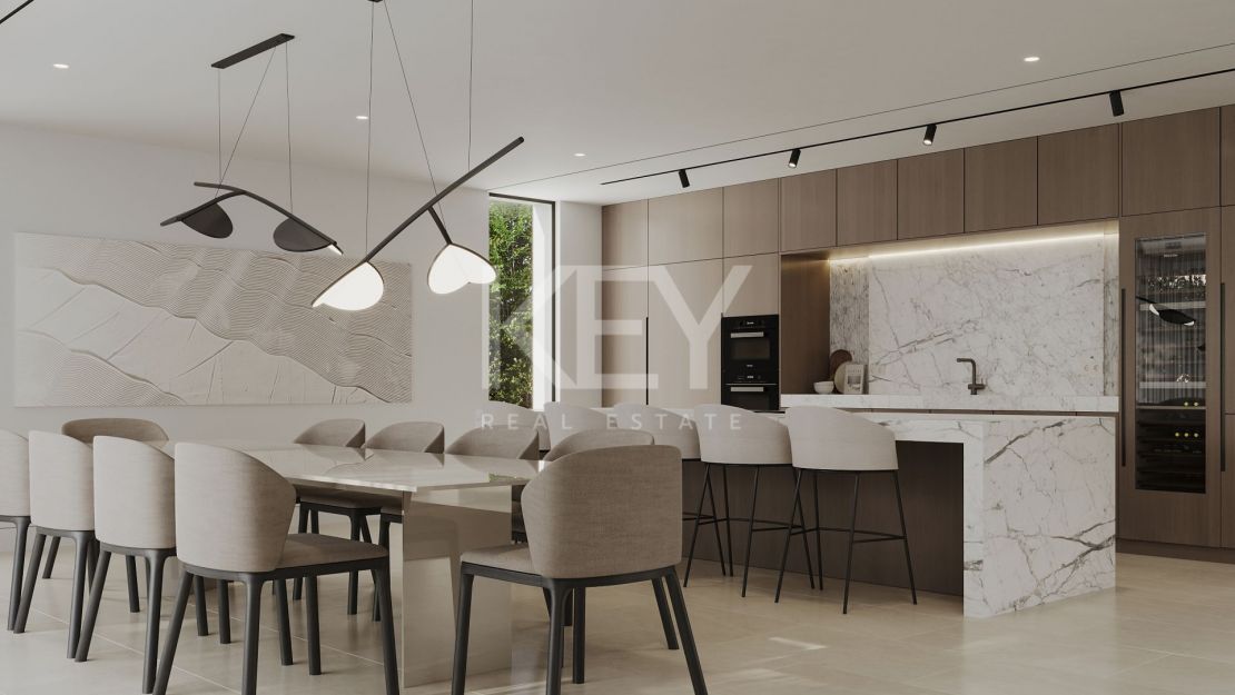 Modern style mansion project with acclaimed Marbella´s arquitects in Rocio de Nagueles, Marbella