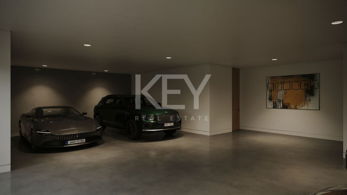 Modern style mansion project with acclaimed Marbella´s arquitects in Rocio de Nagueles, Marbella