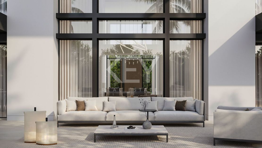 Modern style mansion project with acclaimed Marbella´s arquitects in Rocio de Nagueles, Marbella
