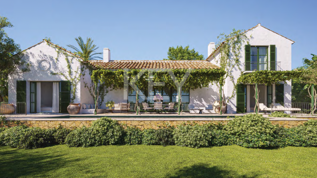 Luxury Mediterranean estate with golf, mountain and sea views in the exclusive Finca Cortesin, Casares
