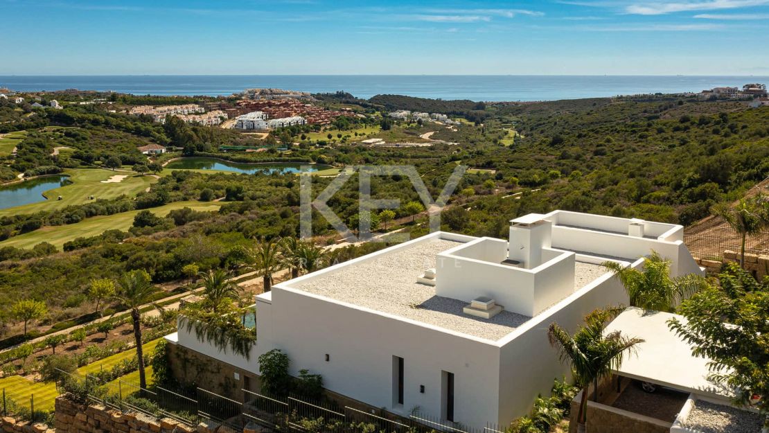 Exceptional Mediterranean villa with panoramic golf and coastal views at Finca Cortesin Resort