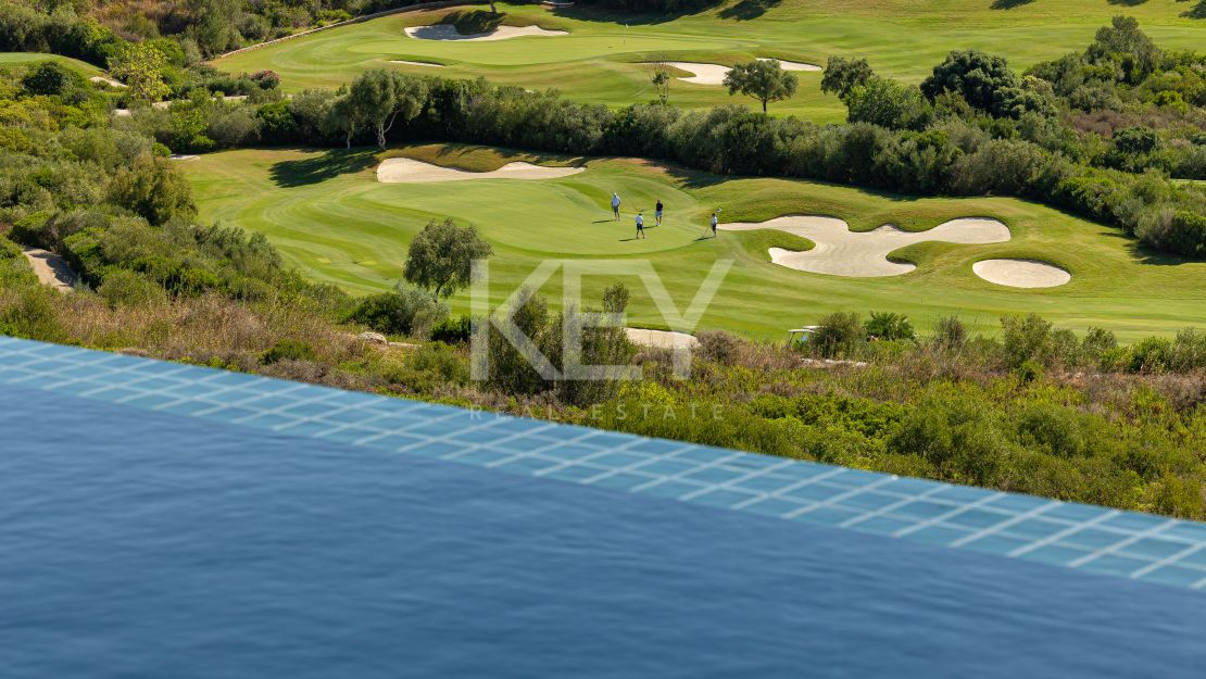 Exceptional Mediterranean villa with panoramic golf and coastal views at Finca Cortesin Resort