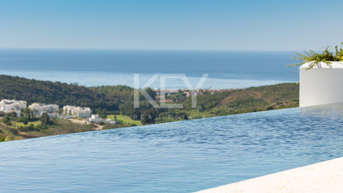 Exceptional Mediterranean villa with panoramic golf and coastal views at Finca Cortesin Resort