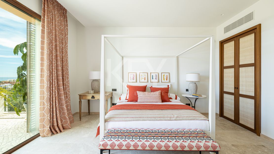Exceptional Mediterranean villa with panoramic golf and coastal views at Finca Cortesin Resort