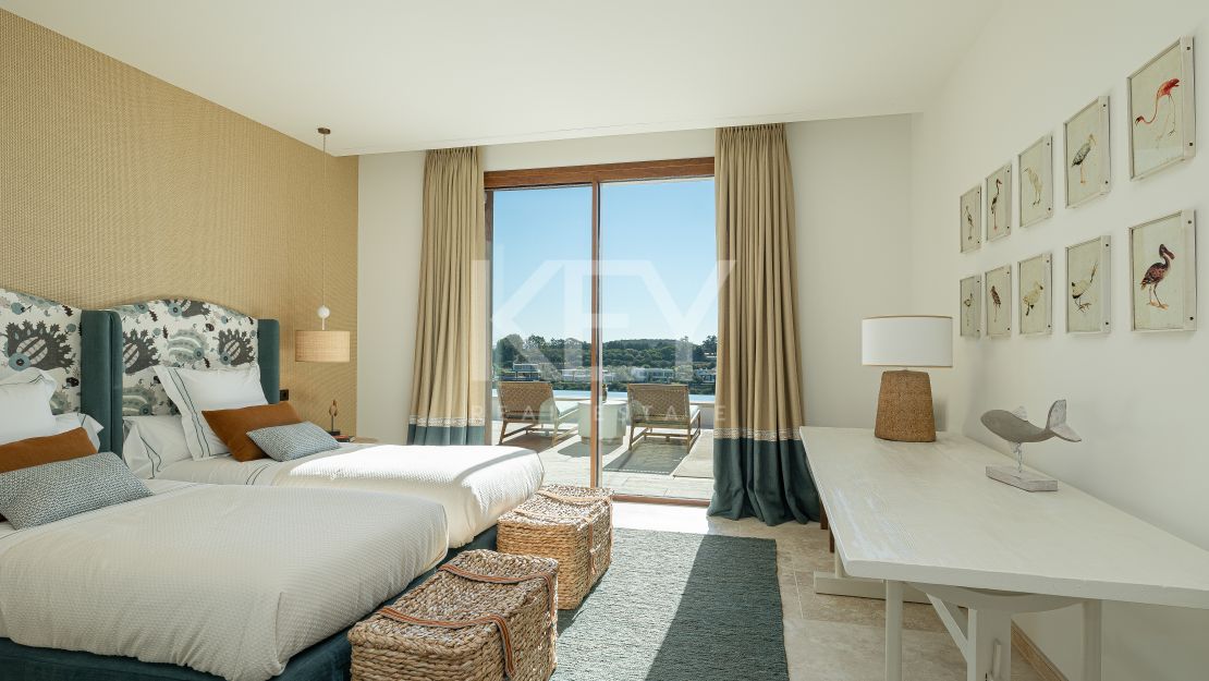 Exceptional Mediterranean villa with panoramic golf and coastal views at Finca Cortesin Resort