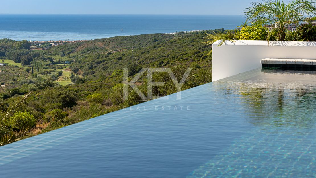 Exceptional Mediterranean villa with panoramic golf and coastal views at Finca Cortesin Resort