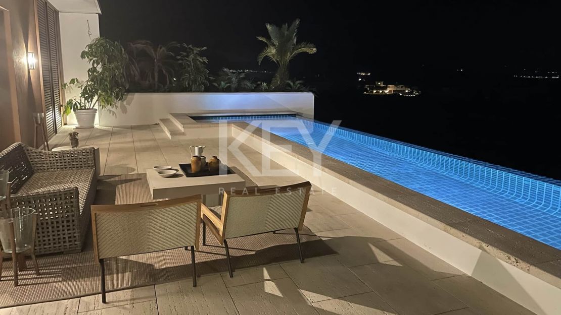 Exceptional Mediterranean villa with panoramic golf and coastal views at Finca Cortesin Resort