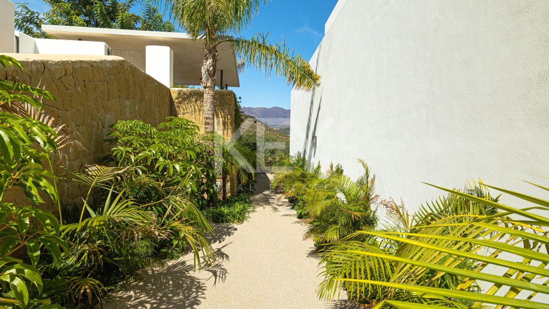 Exceptional Mediterranean villa with panoramic golf and coastal views at Finca Cortesin Resort