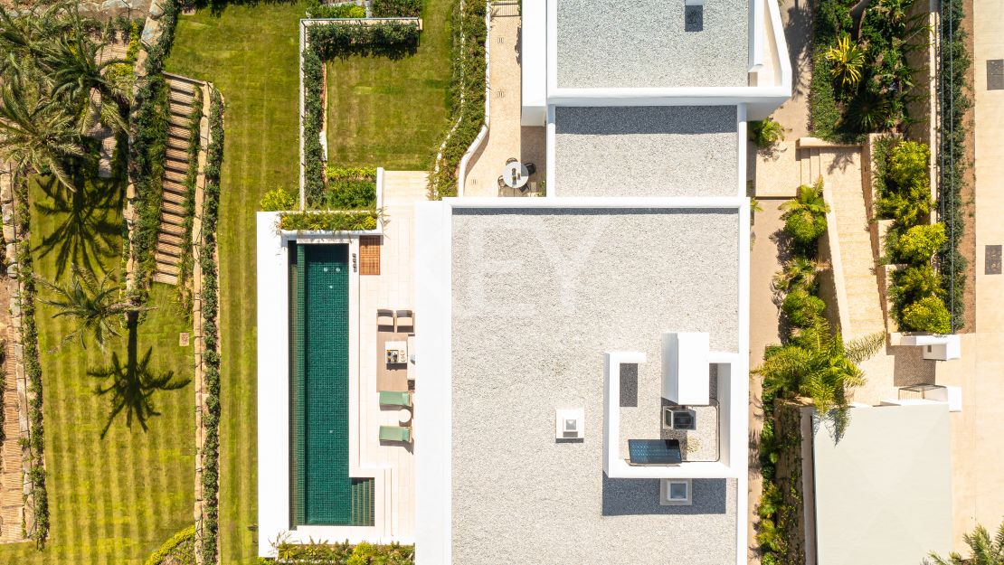 Exceptional Mediterranean villa with panoramic golf and coastal views at Finca Cortesin Resort