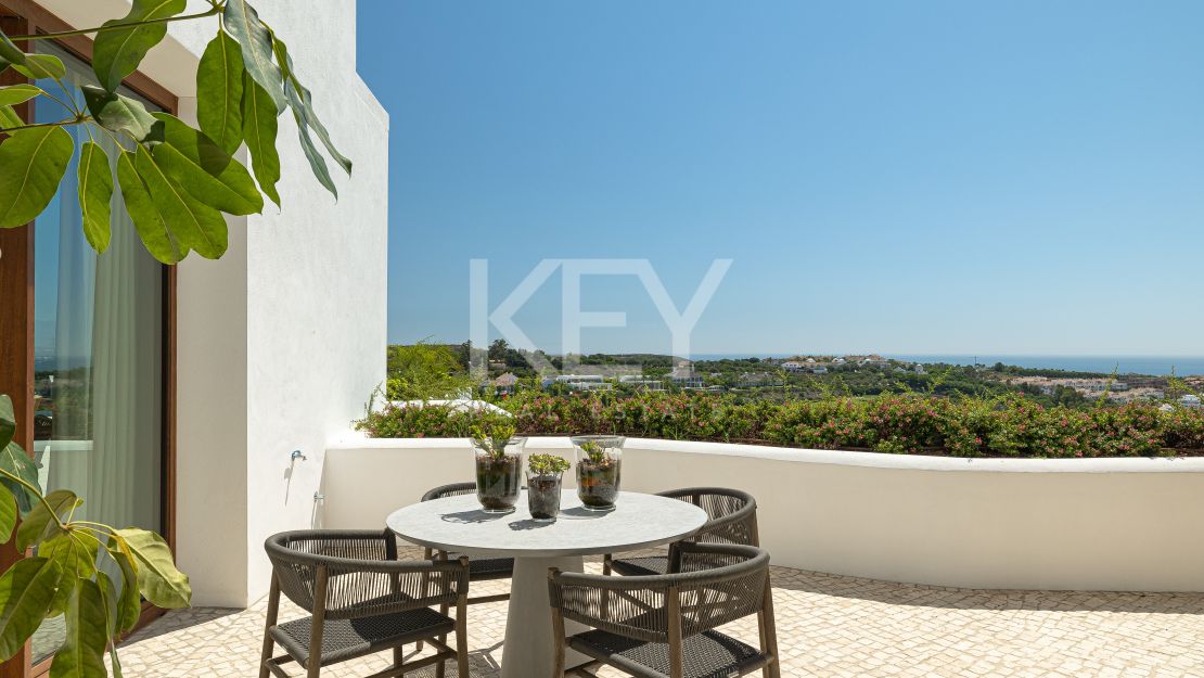 Exceptional Mediterranean villa with panoramic golf and coastal views at Finca Cortesin Resort