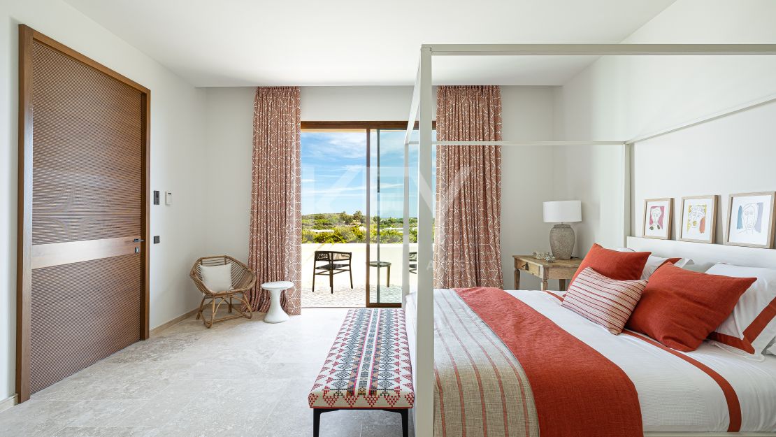 Exceptional Mediterranean villa with panoramic golf and coastal views at Finca Cortesin Resort