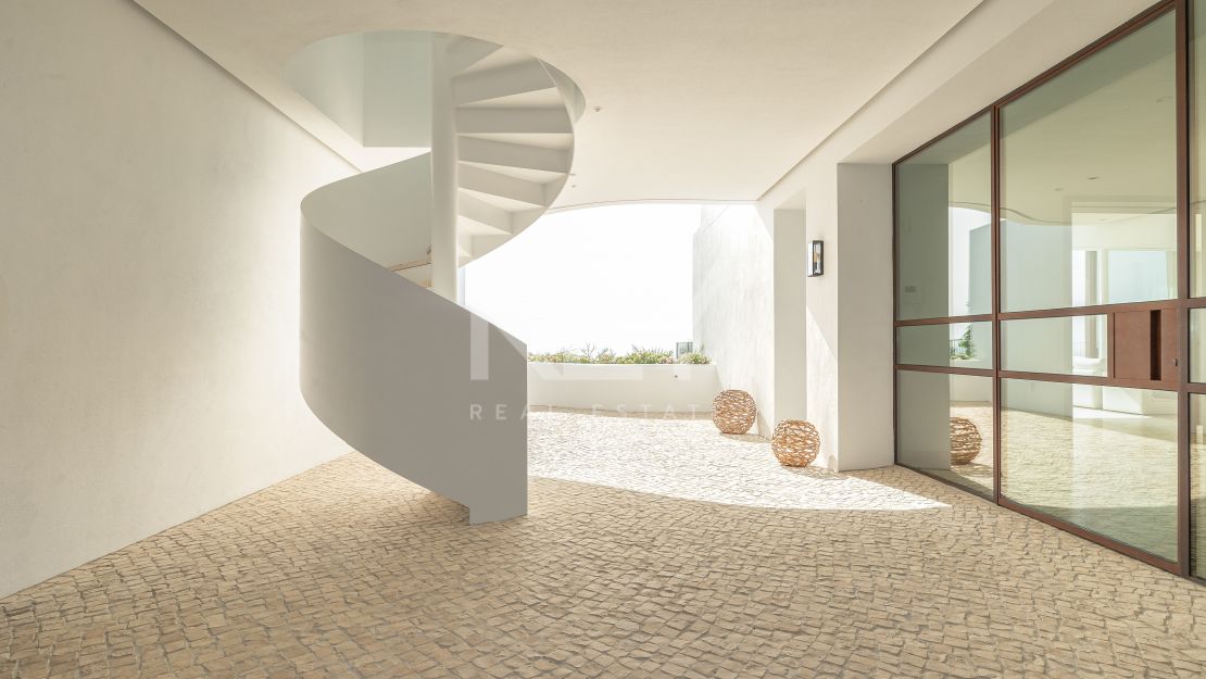 Luxurious penthouse retreat with panoramic views and five-star concierge services at Finca Cortesin, Casares