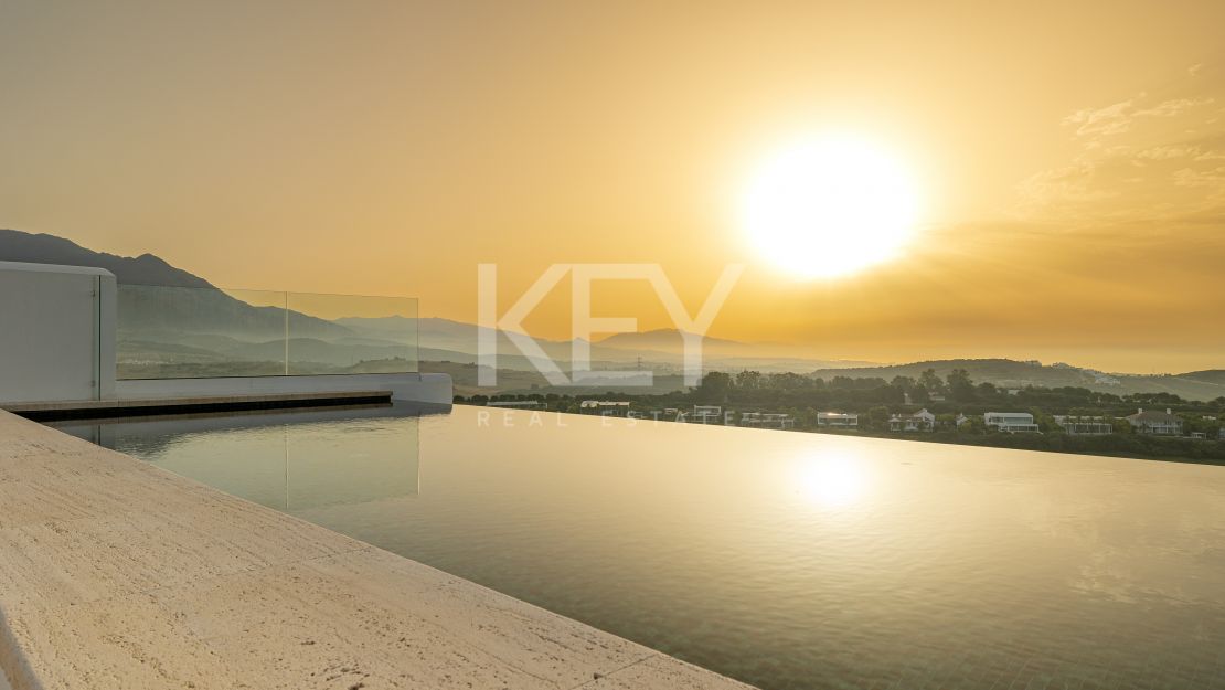 Luxurious penthouse retreat with panoramic views and five-star concierge services at Finca Cortesin, Casares