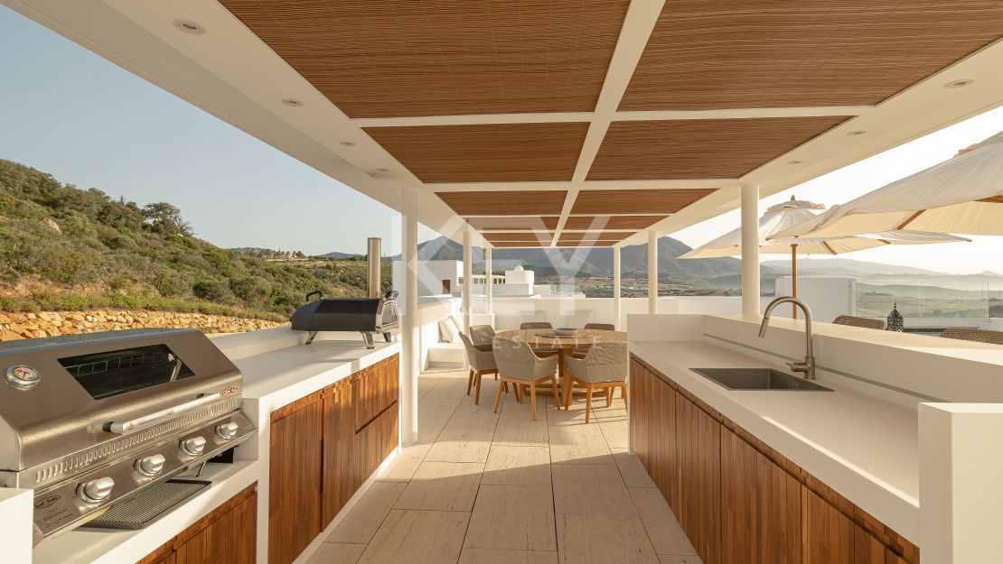 Luxurious penthouse retreat with panoramic views and five-star concierge services at Finca Cortesin, Casares