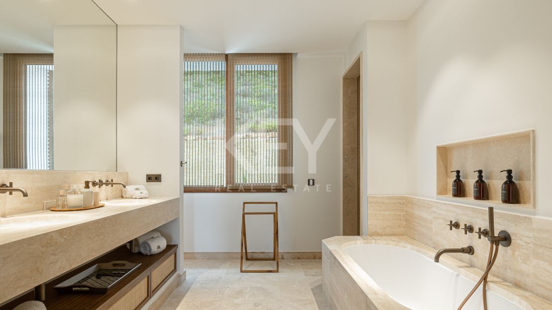 Luxurious penthouse retreat with panoramic views and five-star concierge services at Finca Cortesin, Casares
