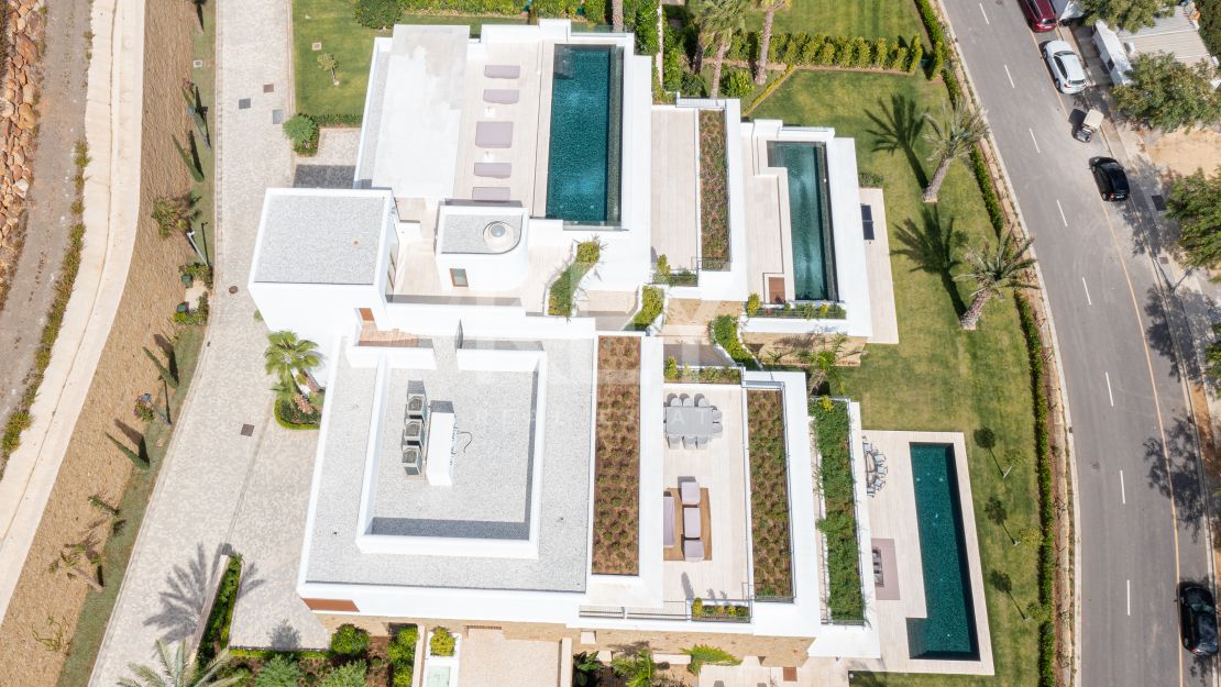 Luxurious penthouse retreat with panoramic views and five-star concierge services at Finca Cortesin, Casares