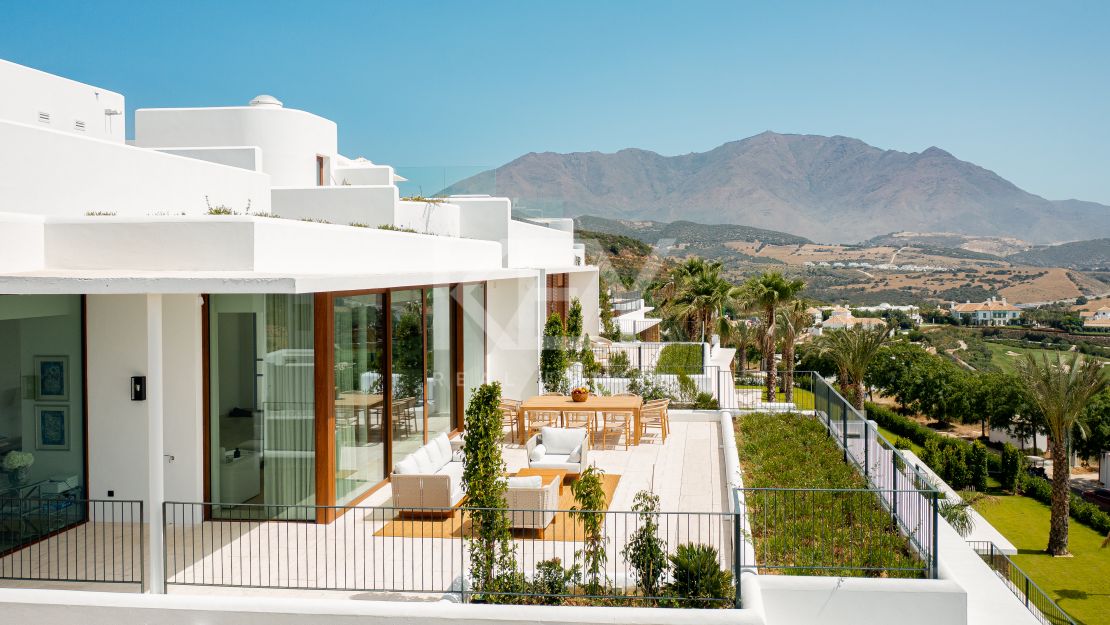 Luxurious penthouse retreat with panoramic views and five-star concierge services at Finca Cortesin, Casares