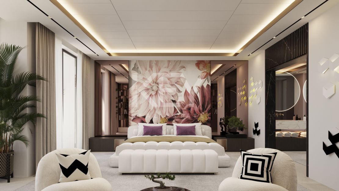 Ultra modernas villas con frontales vistas al golf en Los Flamingos Golf, Benahavís