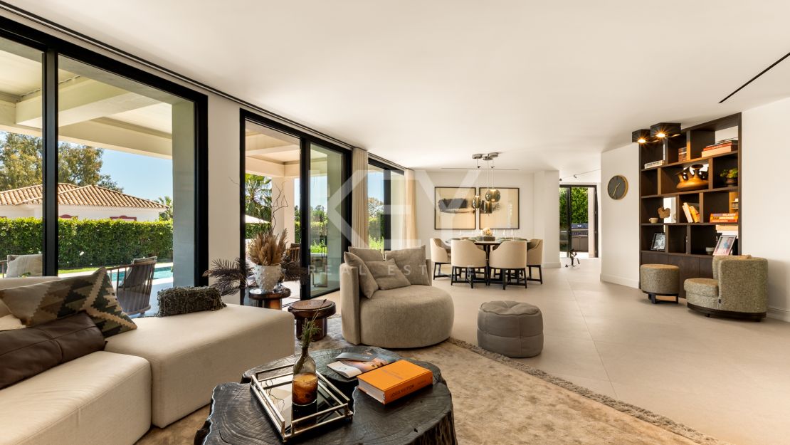 Elegante Villa Matilda a solo 100 metros de las mejores playas en La Reserva de Los Monteros, Marbella Este