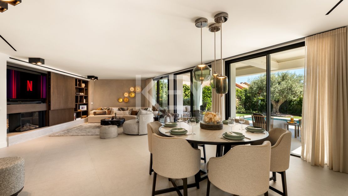 Elegante Villa Matilda a solo 100 metros de las mejores playas en La Reserva de Los Monteros, Marbella Este