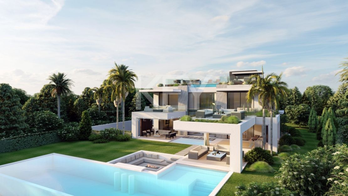 Una nueva y moderna promoción en Altos de Puente Romano, Milla de Oro de Marbella