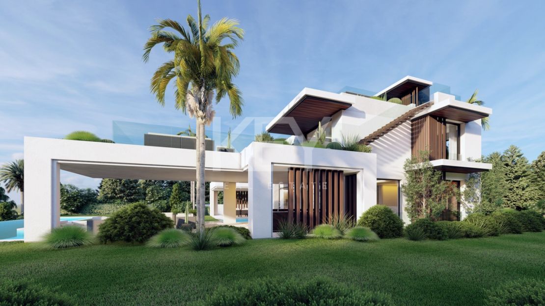 Una nueva y moderna promoción en Altos de Puente Romano, Milla de Oro de Marbella
