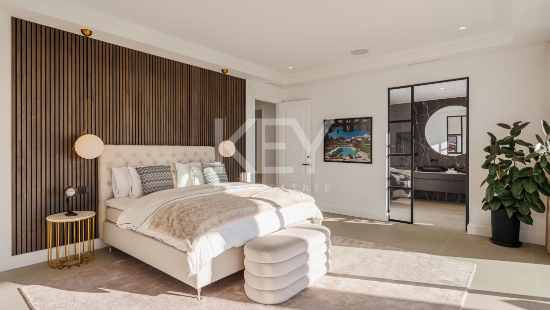 Villa opulenta con vistas impresionantes en Los Flamingos, Benahavís