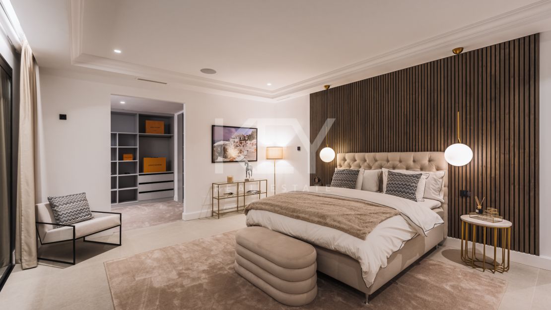 Villa opulenta con vistas impresionantes en Los Flamingos, Benahavís