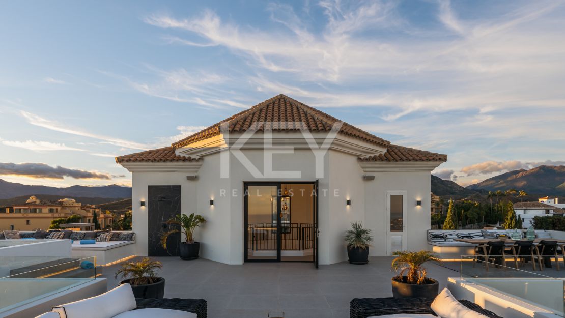 Villa opulenta con vistas impresionantes en Los Flamingos, Benahavís