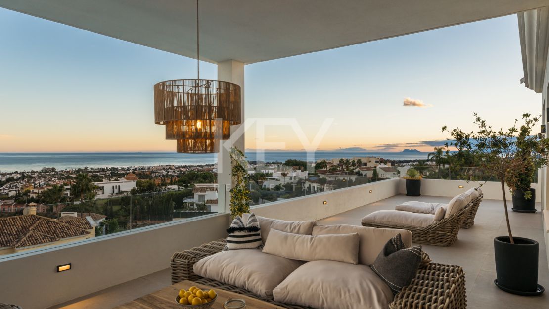 Villa opulenta con vistas impresionantes en Los Flamingos, Benahavís