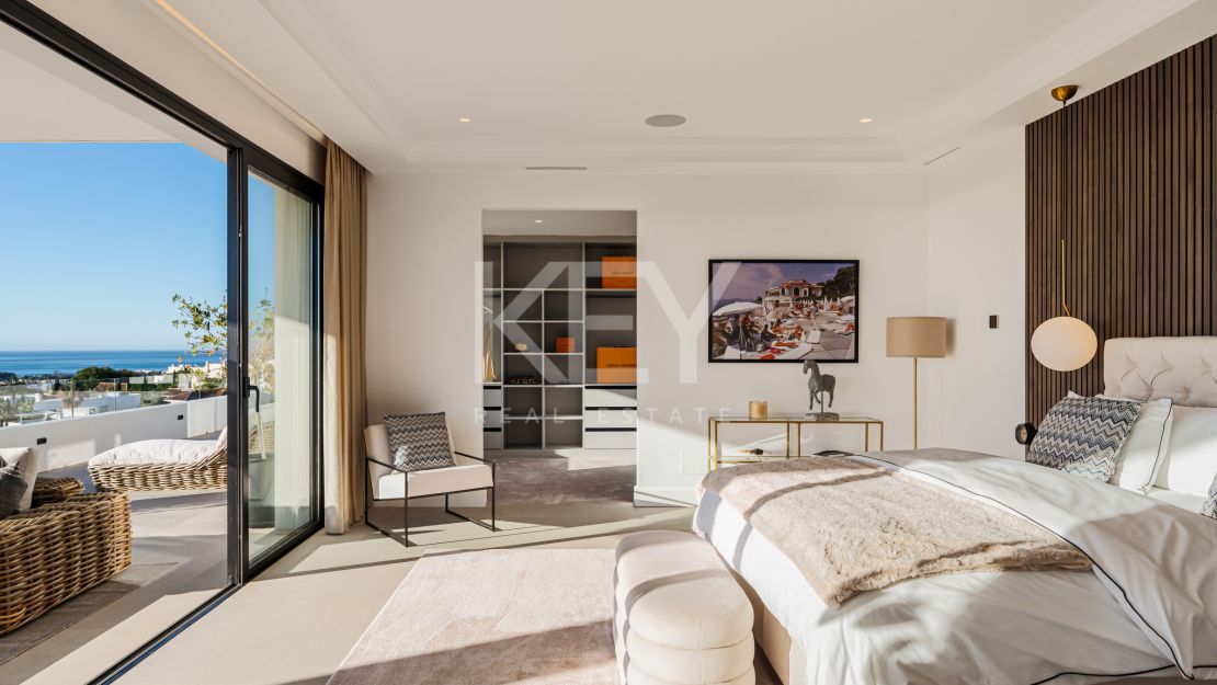 Villa opulenta con vistas impresionantes en Los Flamingos, Benahavís