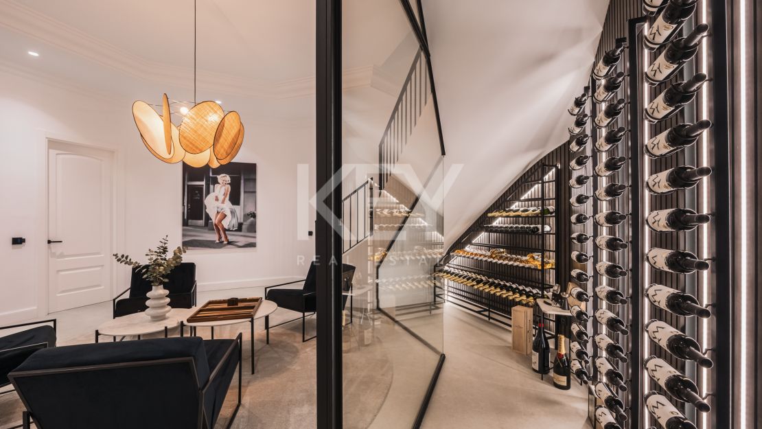 Villa opulenta con vistas impresionantes en Los Flamingos, Benahavís