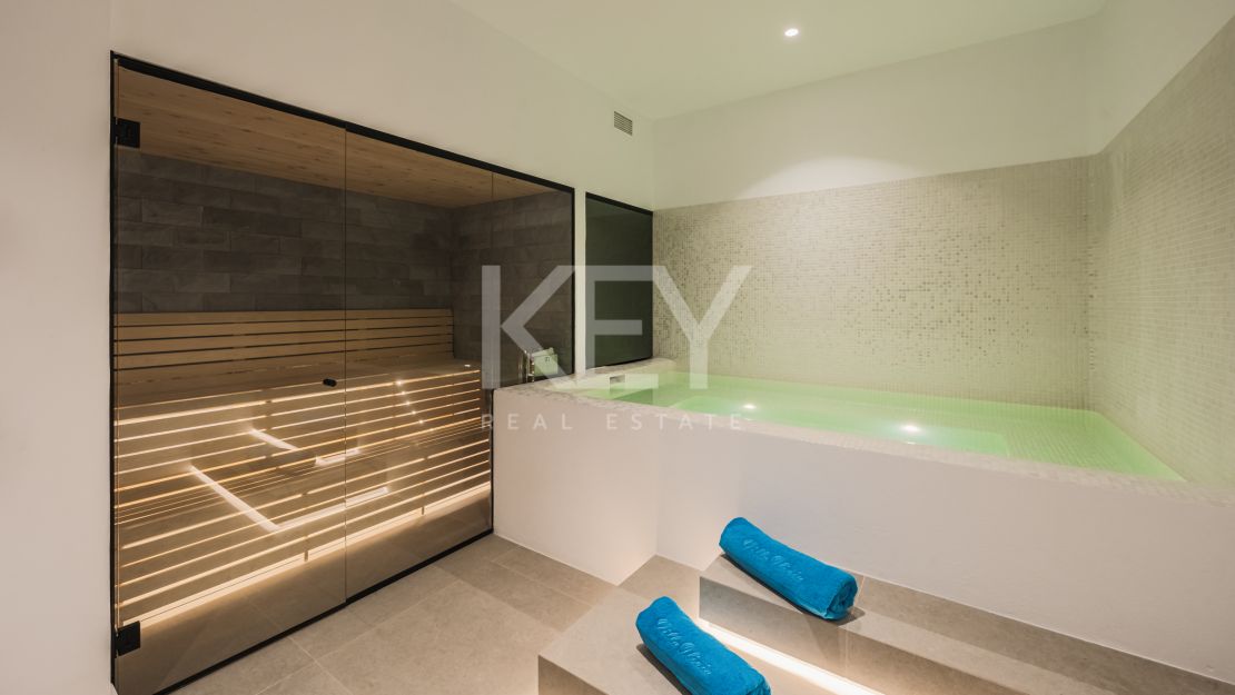 Villa opulenta con vistas impresionantes en Los Flamingos, Benahavís