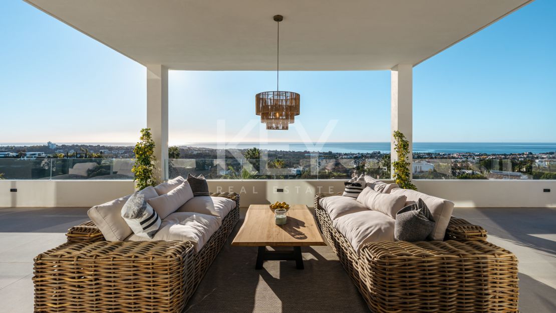 Villa opulenta con vistas impresionantes en Los Flamingos, Benahavís