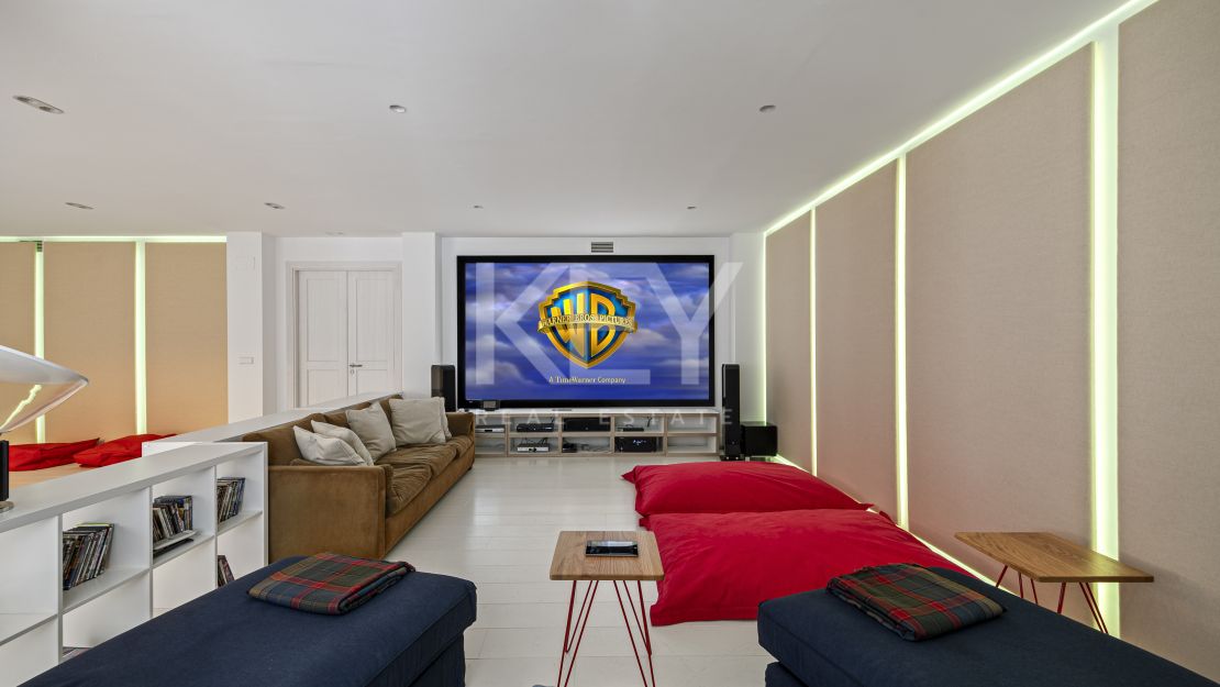 Villa privada con estilo nórdico-andaluz en Monte Mayor Country Club, Benahavís