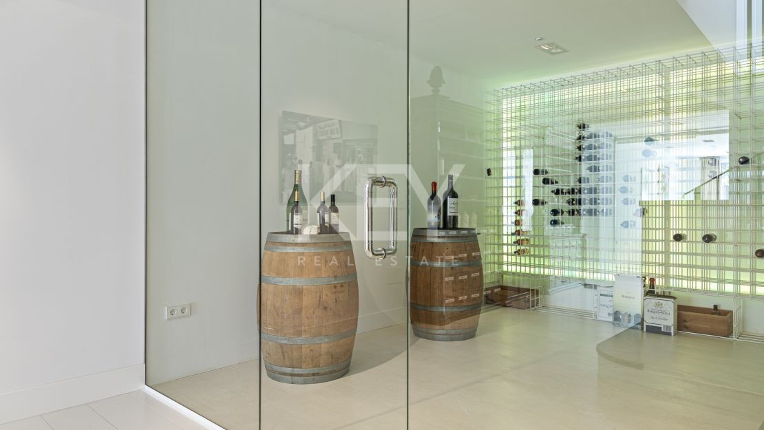 Villa privada con estilo nórdico-andaluz en Monte Mayor Country Club, Benahavís