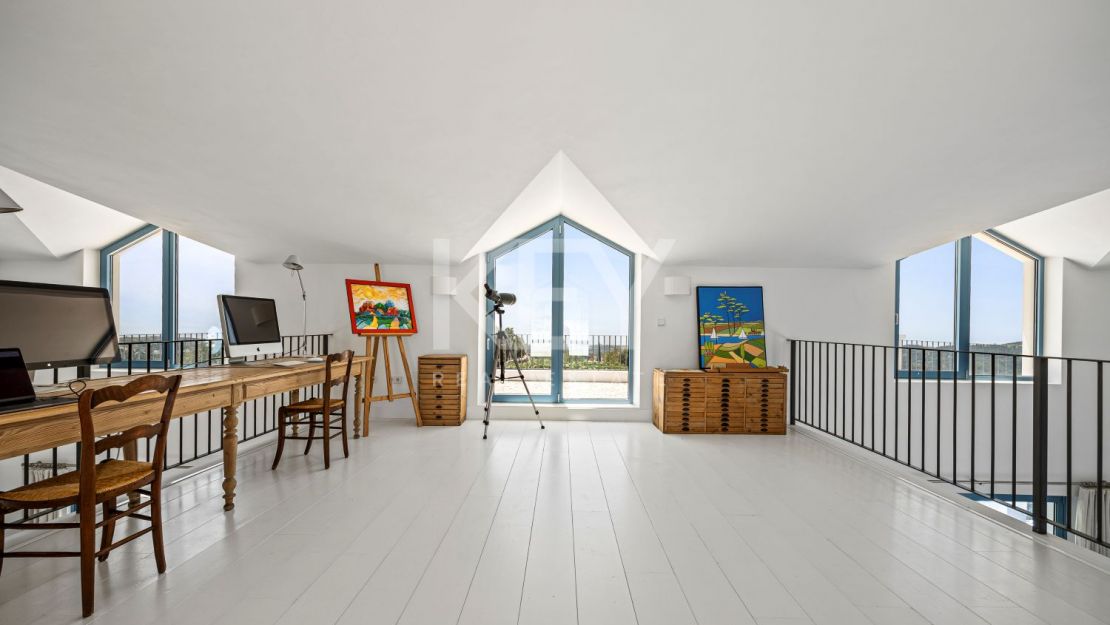 Villa privada con estilo nórdico-andaluz en Monte Mayor Country Club, Benahavís