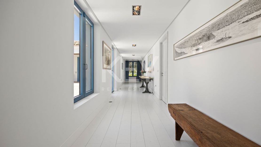 Villa privada con estilo nórdico-andaluz en Monte Mayor Country Club, Benahavís