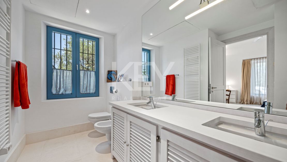 Villa privada con estilo nórdico-andaluz en Monte Mayor Country Club, Benahavís