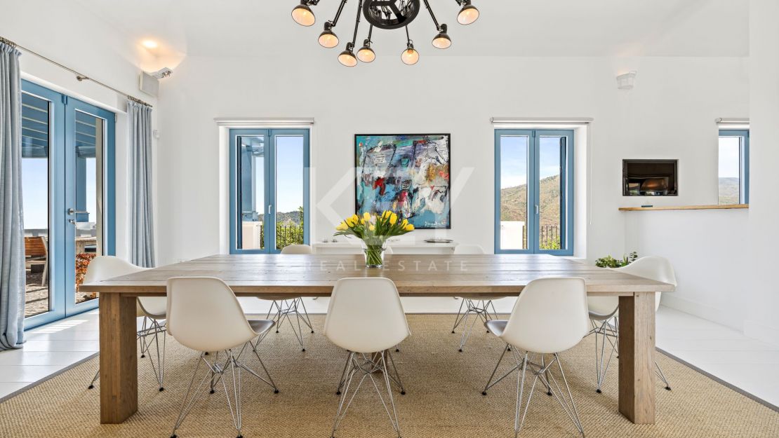 Villa privada con estilo nórdico-andaluz en Monte Mayor Country Club, Benahavís