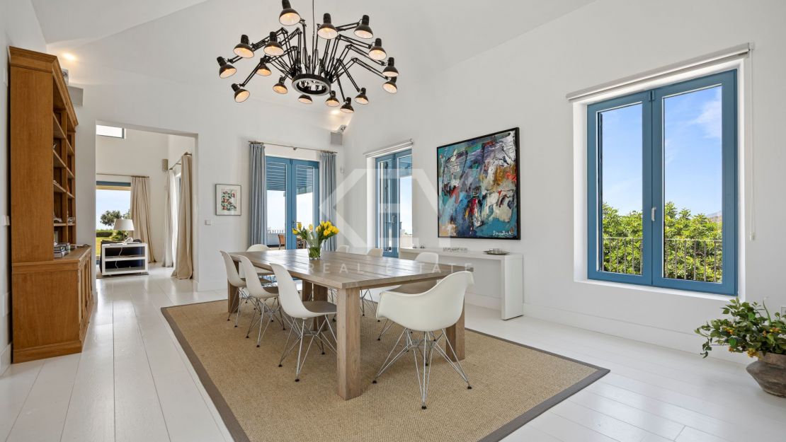 Villa privada con estilo nórdico-andaluz en Monte Mayor Country Club, Benahavís