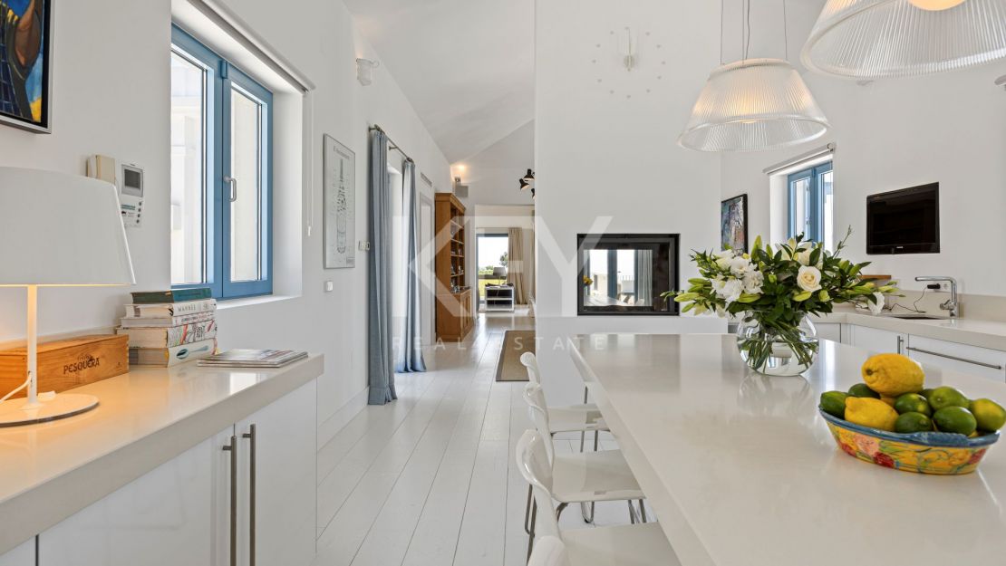 Villa privada con estilo nórdico-andaluz en Monte Mayor Country Club, Benahavís