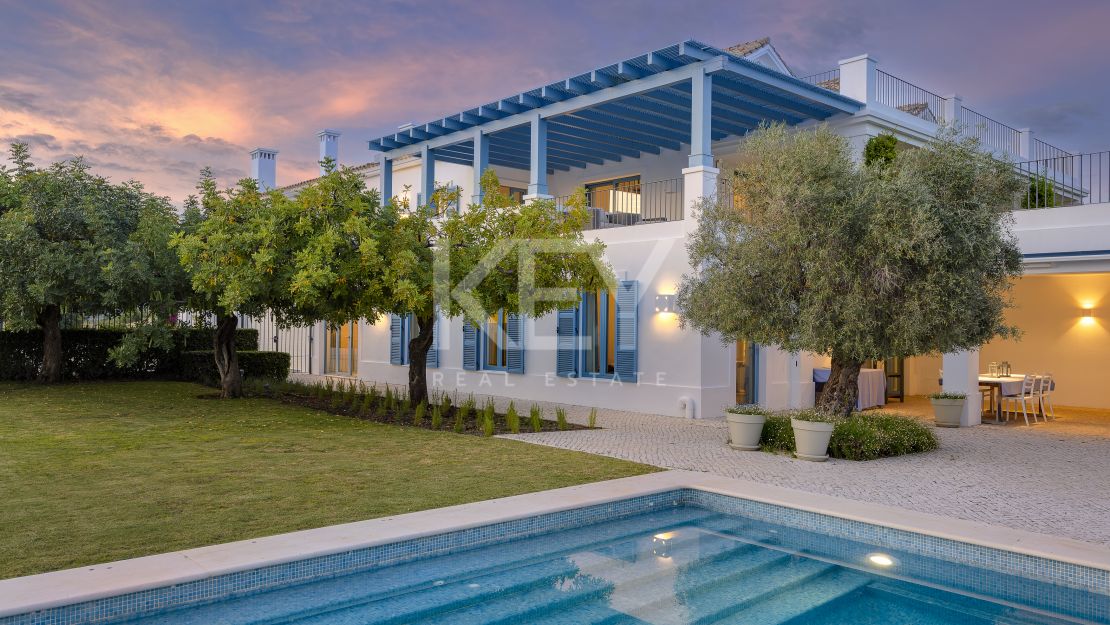Villa privada con estilo nórdico-andaluz en Monte Mayor Country Club, Benahavís