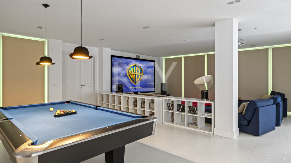 Villa privada con estilo nórdico-andaluz en Monte Mayor Country Club, Benahavís